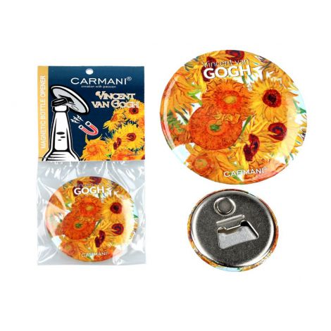 Otwieracz z magnesem Carmani V. van Gogh, Słoneczniki